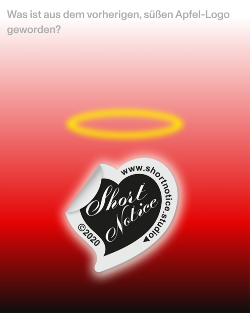 RIP Apfel Logo...