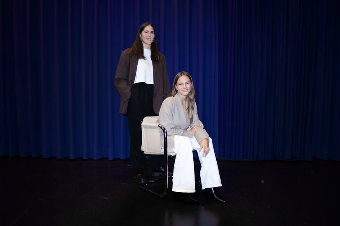 Amelie Poxleitner und Christine Fischer von the other archive