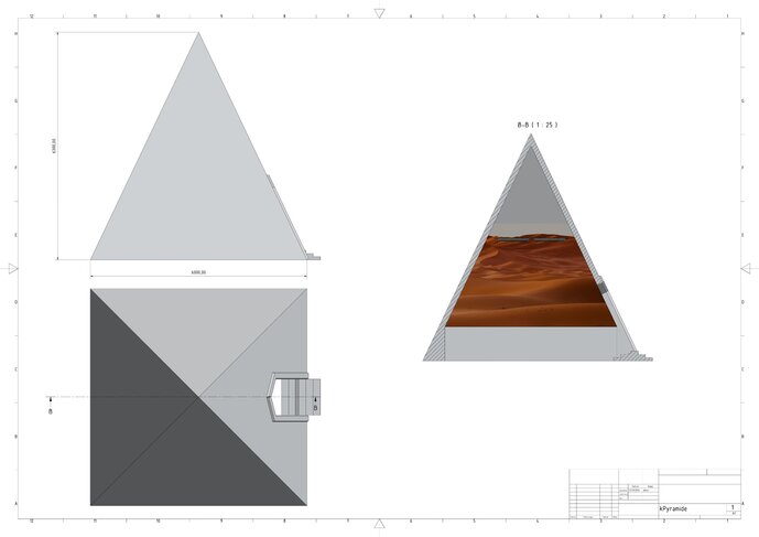 Pyramide - Projekt für City of Media Arts Karlsruhe 2026
