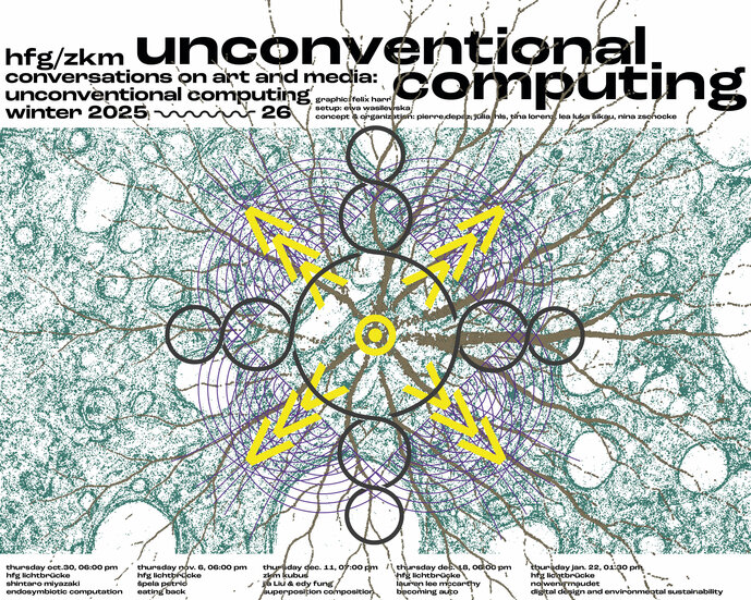 Conversations on Art and Media: Unconventional Computing Key Visual 2025/26