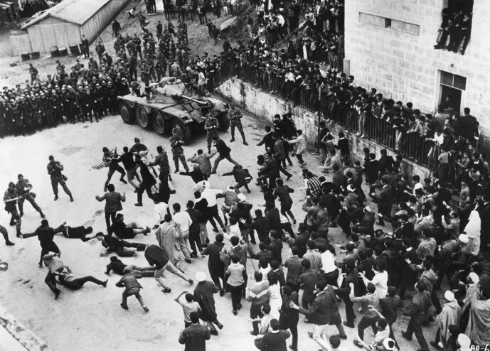 Ausschnitt: La battaglia di Algeri, 1966