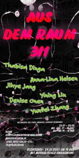 Plakat beziehungsweise Pressefoto: MK-Sound-HfG_Vorderseite.jpg bereitgestellt von Prof. Paul Modler