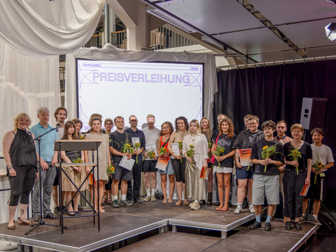 Gruppenfoto Nominierte des Rundgangs 2026