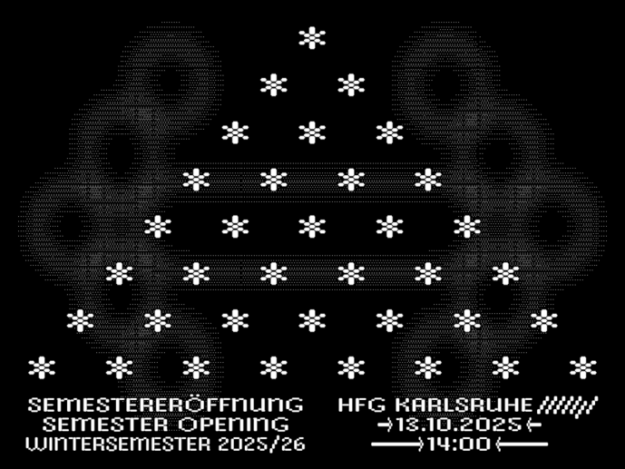 Key Visual Semester Opening 2025/2026