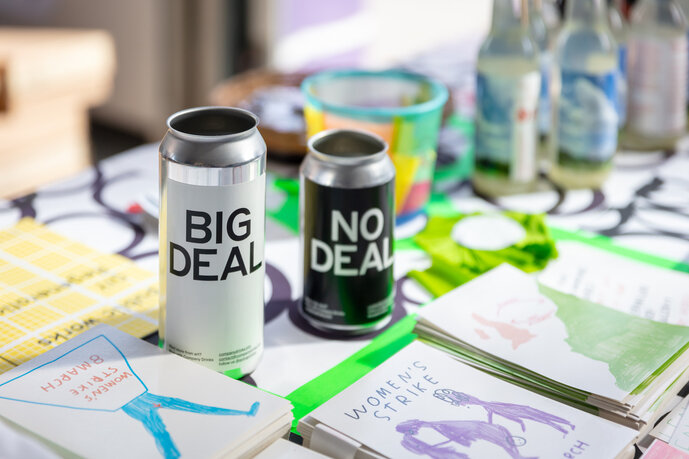 BIG DEAL - NO DEAL, Compost exhibition, The Showroom London, installation shot, 2022