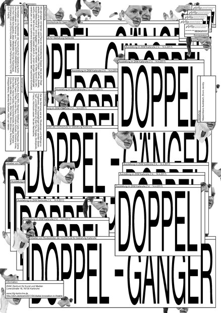 Ausstellungsplakat, Design: Massimiliano Audretsch, Bruno Jacoby