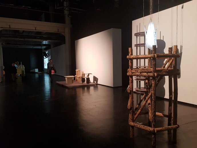 Lisa Ertel stellte gleich mehrere Arbeiten aus