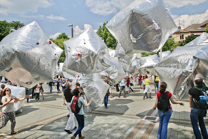 Spiegelbarrikade, Dortmund 2016