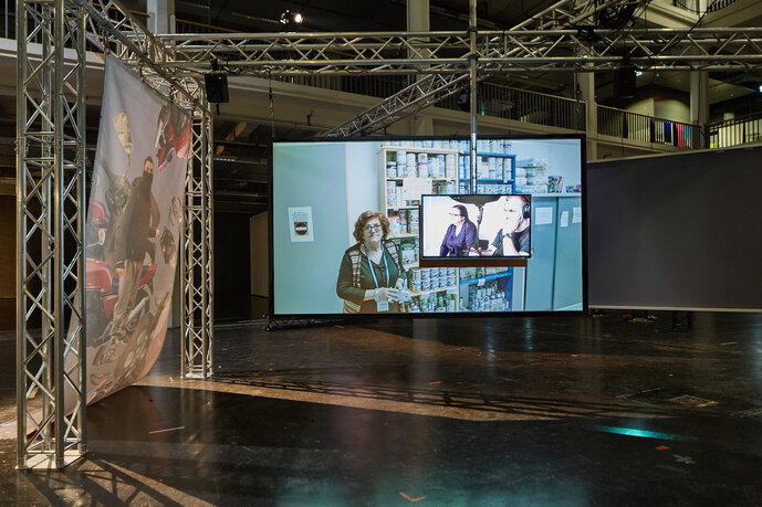 „DEFAULT“, Installationsansicht