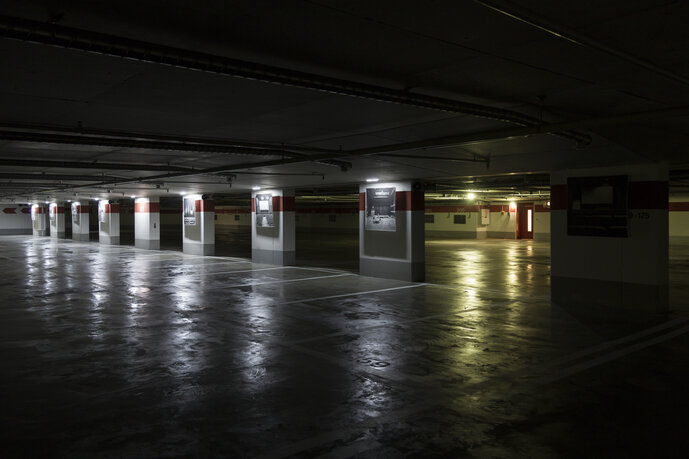 Vera Valentina Gärtner, „not spots“, Vordiplom, 2016, Ausstellungsansicht