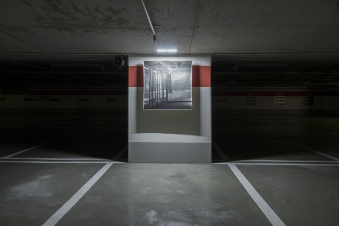 Vera Valentina Gärtner, „not spots“, Vordiplom, 2016, Ausstellungsansicht