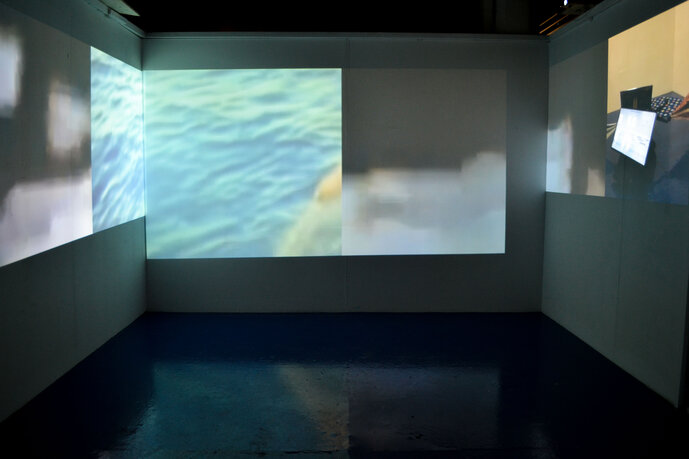 „show me your beep“, Installationsansicht