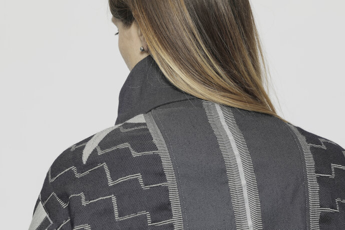 Nahaufnahme des Gewebes