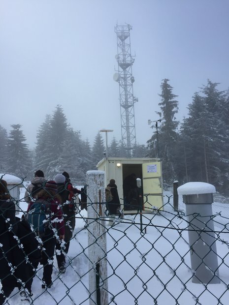 Exkursion zum Observatoire Hydro-Géochimique de l’Environnement bei Aubure, Frankreich