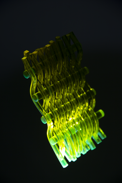 An Acrylic Analysis, Woven Acrylic