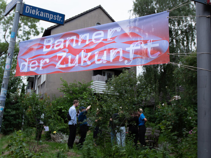Intervention in the public space, Bochum, 2021