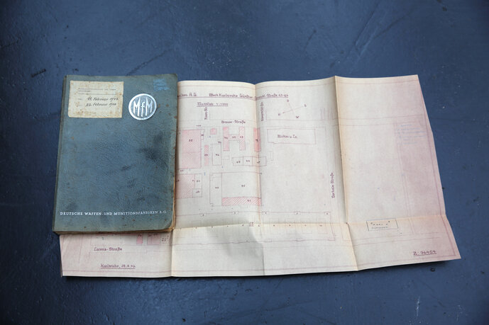 WM Geheimakte 1942 – 44 (Temporäre Rückführung an Ursprungsort), Photography 59,4 x 84,1 cm, 2017