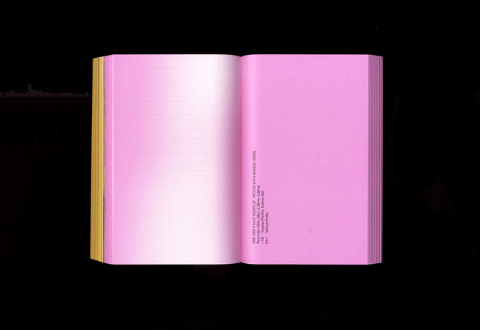 Interview, Layout and Font by Tatjana Pfeiffer und Kathrin Rüll