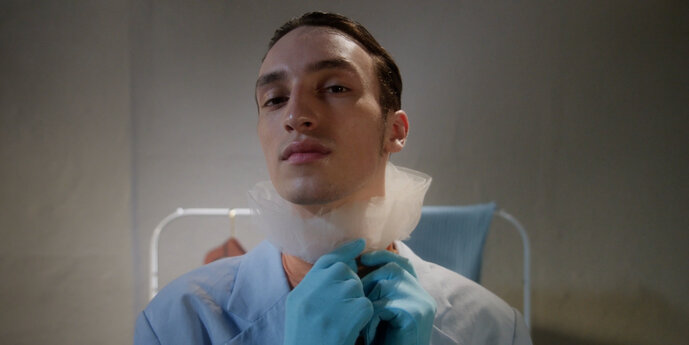 Eine Maschine fliegt in die Luft - Film Still