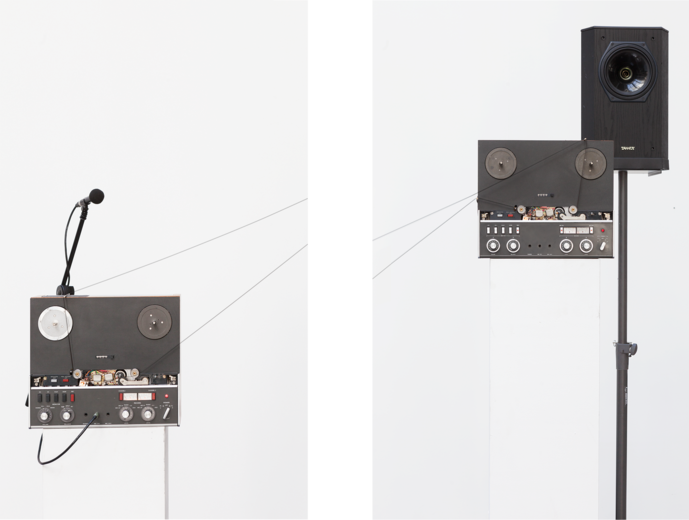 „Ohne Titel (30m später)“, freies Projekt von LAYTBEUIS, betreut von Prof. Vadim Fishkin und Prof. Heike Schuppelius