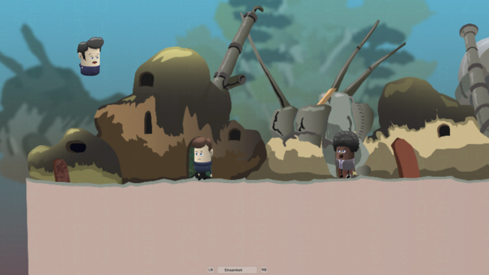 „For Mercy“, Computerspiel von Chrishan Perera, Sandro Koch, Felipe V. Alves, Nabil Samandari, Minne Reijnders und Lotta Ortheil, entstanden im Rahmen des GameLabs unter Betreuung von Prof. Michael Bielicky, Prof. Dr. Thomas Hensel, Greta Hoffmann und Martin Buntz